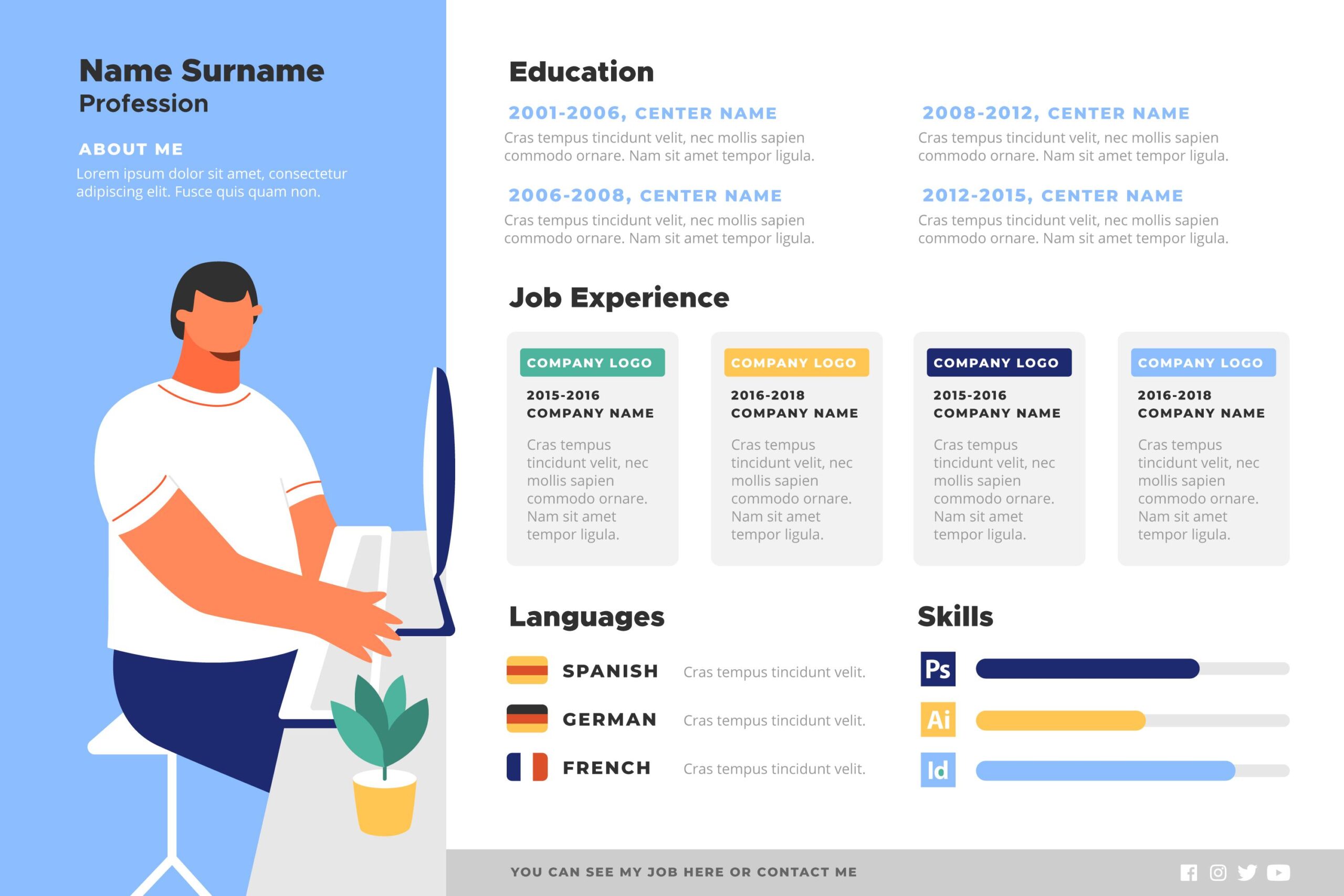 infographic resumes stand out